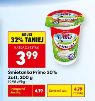 Śmietanka Primo 30% Zott