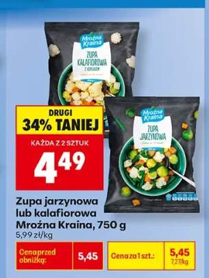 Zupa jarzynowa Mroźna Kraina +1 wariant