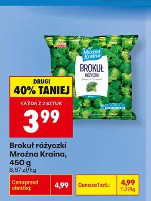 Brokuł różyczki Mroźna Kraina