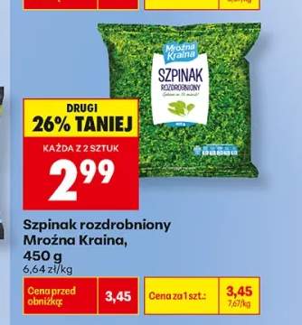 Szpinak rozdrobniony Mroźna Kraina