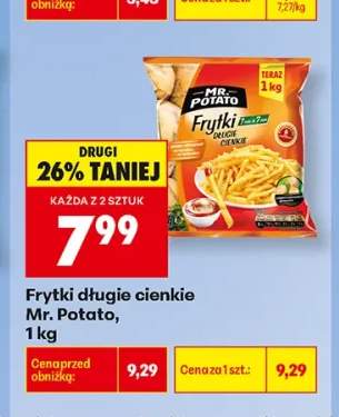 Frytki długie cienkie Mr. Potato