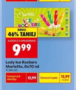 Lody Ice Rockers Marletto 8-pak