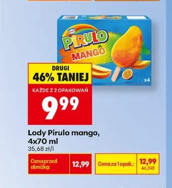 Lody Pirulo mango 4-pak
