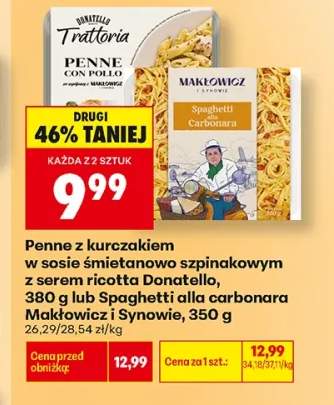 Spaghetti alla carbonara Makłowicz i Synowie +1 wariant