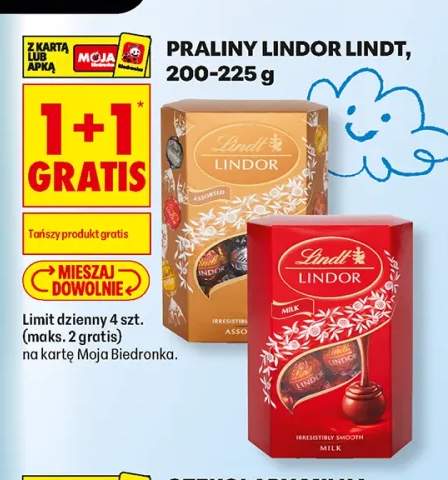 Praliny Lindor Assorted Lindt +1 wariant