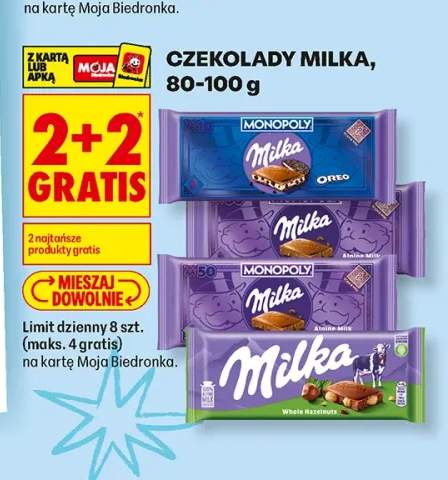 Czekolada Milka Oreo +2 warianty