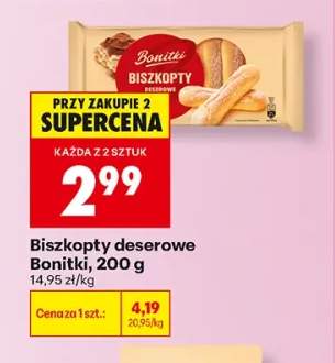 Biszkopty deserowe Bonitki