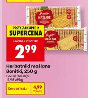 Herbatniki maślane Bonitki +1 wariant