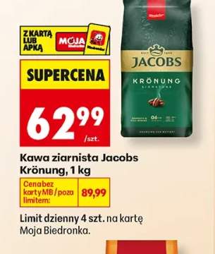 Kawa ziarnista Jacobs Krönung