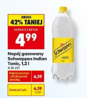 Napój gazowany Schweppes Indian Tonic