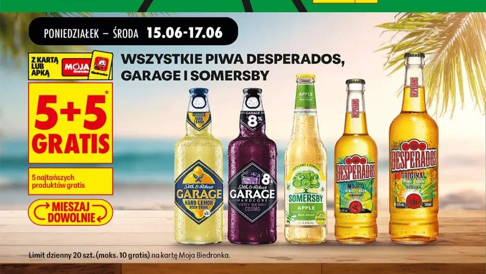 Piwo Garage Hard Lemon +4 warianty