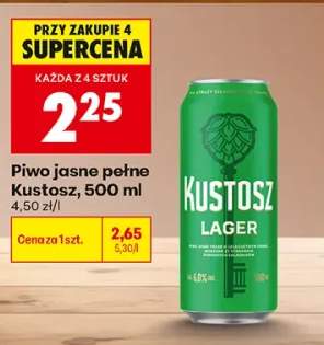 Piwo Kustosz Lager