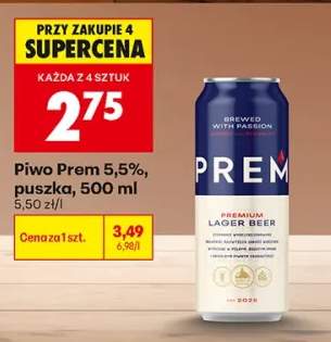 Piwo Prem Premium Lager Beer