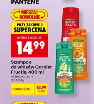 Szampon do włosów Garnier Fructis Grow Strong +1 wariant