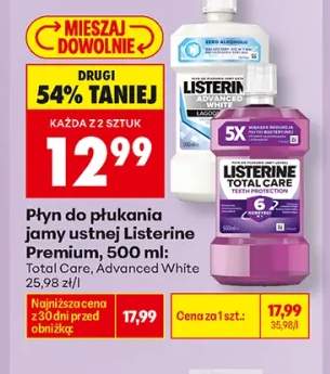 Płyn do płukania jamy ustnej Listerine Total Care +1 wariant