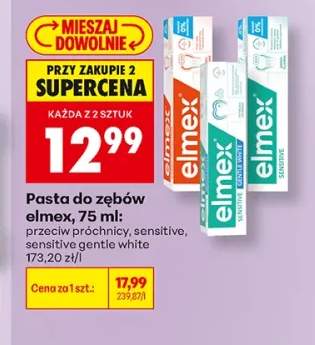 Pasta do zębów Elmex Przeciw Próchnicy +2 warianty
