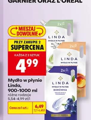 Mydło w płynie Linda Oliwka +2 warianty