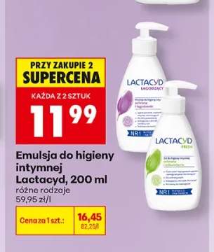 Emulsja do higieny intymnej Lactacyd Łagodzący +1 wariant