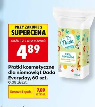 Płatki kosmetyczne dla niemowląt Dada Everyday