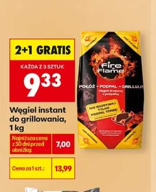 Węgiel instant do grillowania Fire Flame