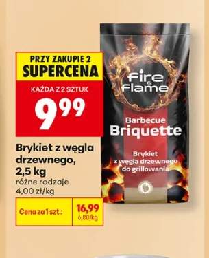 Brykiet z węgla drzewnego Fire Flame