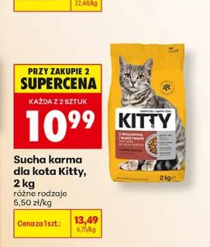 Sucha karma dla kota Kitty