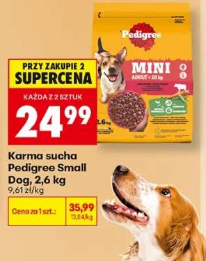 Karma sucha Pedigree Small Dog