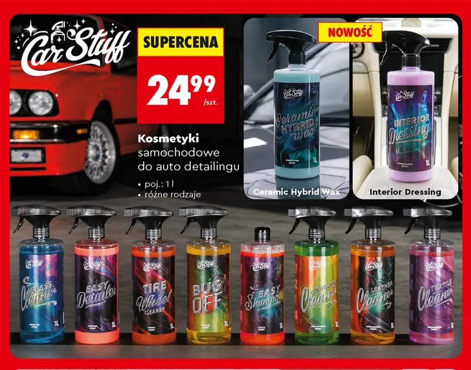 Kosmetyk samochodowy Car Stuff Interior Dressing +9 wariantów