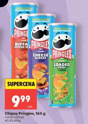 Chipsy Pringles Buffalo Chicken +2 warianty