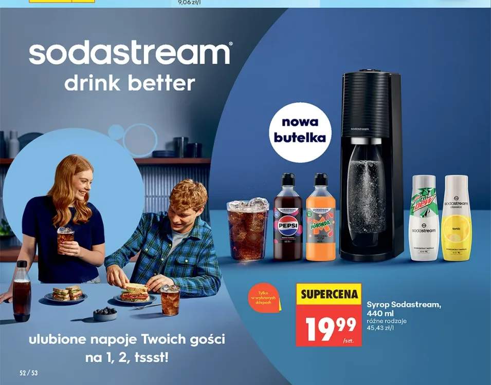 Syrop Sodastream Pepsi +3 warianty