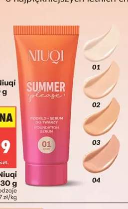 Podkład do twarzy Niuqi Summer Please