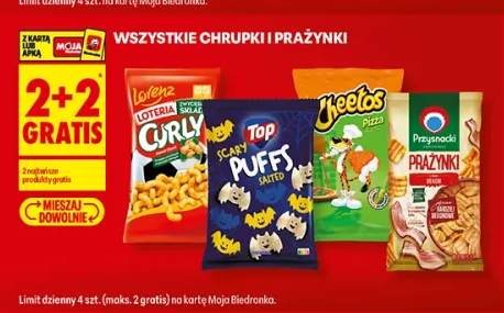 Chrupki Curly Lorenz +4 warianty