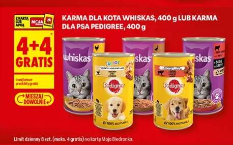 Karma dla kota Whiskas z wołowiną +3 warianty