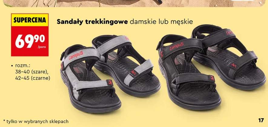 Sandały trekkingowe damskie Campus +1 wariant