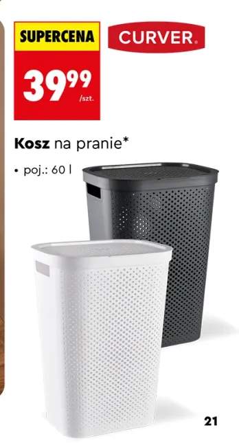 Kosz na pranie Curver 60 l