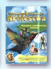 Książka dla dzieci Tajemnica Zielonego Królestwa Książka twórczych zabaw