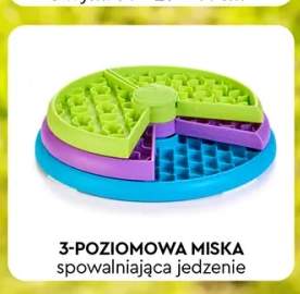 Miska spowalniająca jedzenie 3-poziomowa Activ Pet