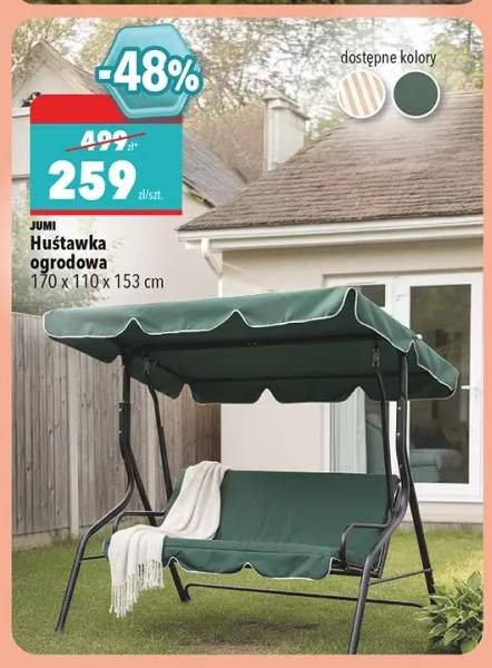 Huśtawka ogrodowa Jumi