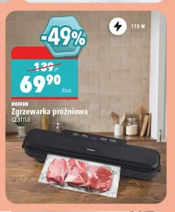 Zgrzewarka próżniowa Hoffen czarna