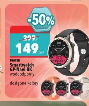 Smartwatch Tracer GP-Navi BK