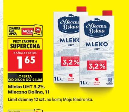 Mleko UHT 3,2% Mleczna Dolina