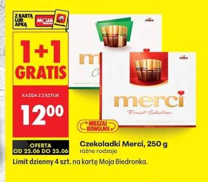 Czekoladki Merci