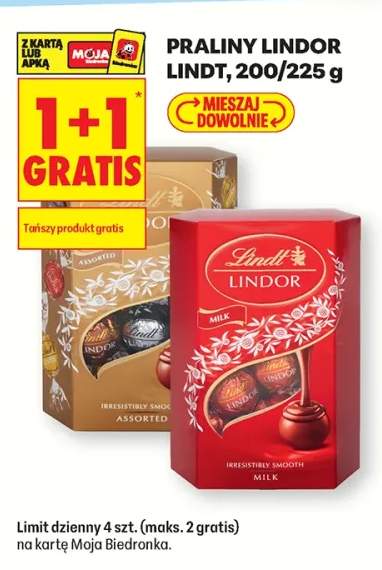 Praliny Lindor Lindt Milk +1 wariant