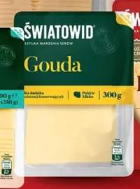 Ser Gouda w plastrach Światowid