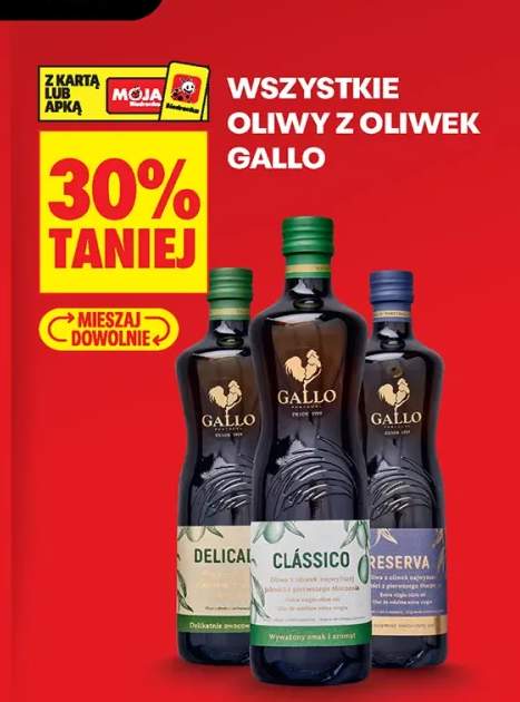Oliwy z oliwek Gallo +3 warianty