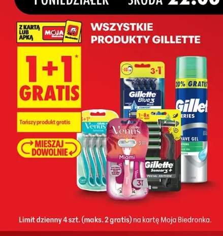 Wszystkie produkty Gillette +6 wariantów