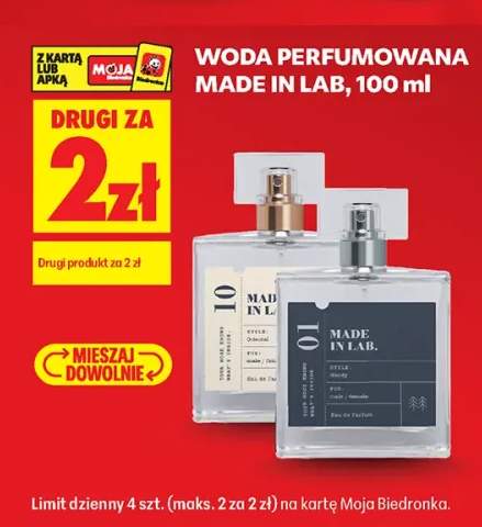 Woda perfumowana Made in Lab 10 +1 wariant