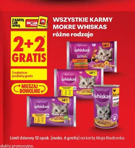 Karmy mokre Whiskas +3 warianty
