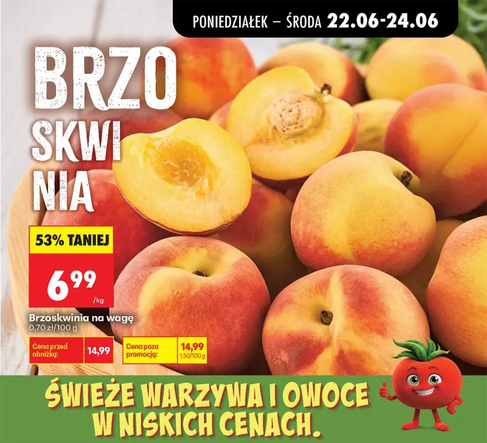 Brzoskwinia na wagę