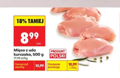 Mięso z uda kurczaka